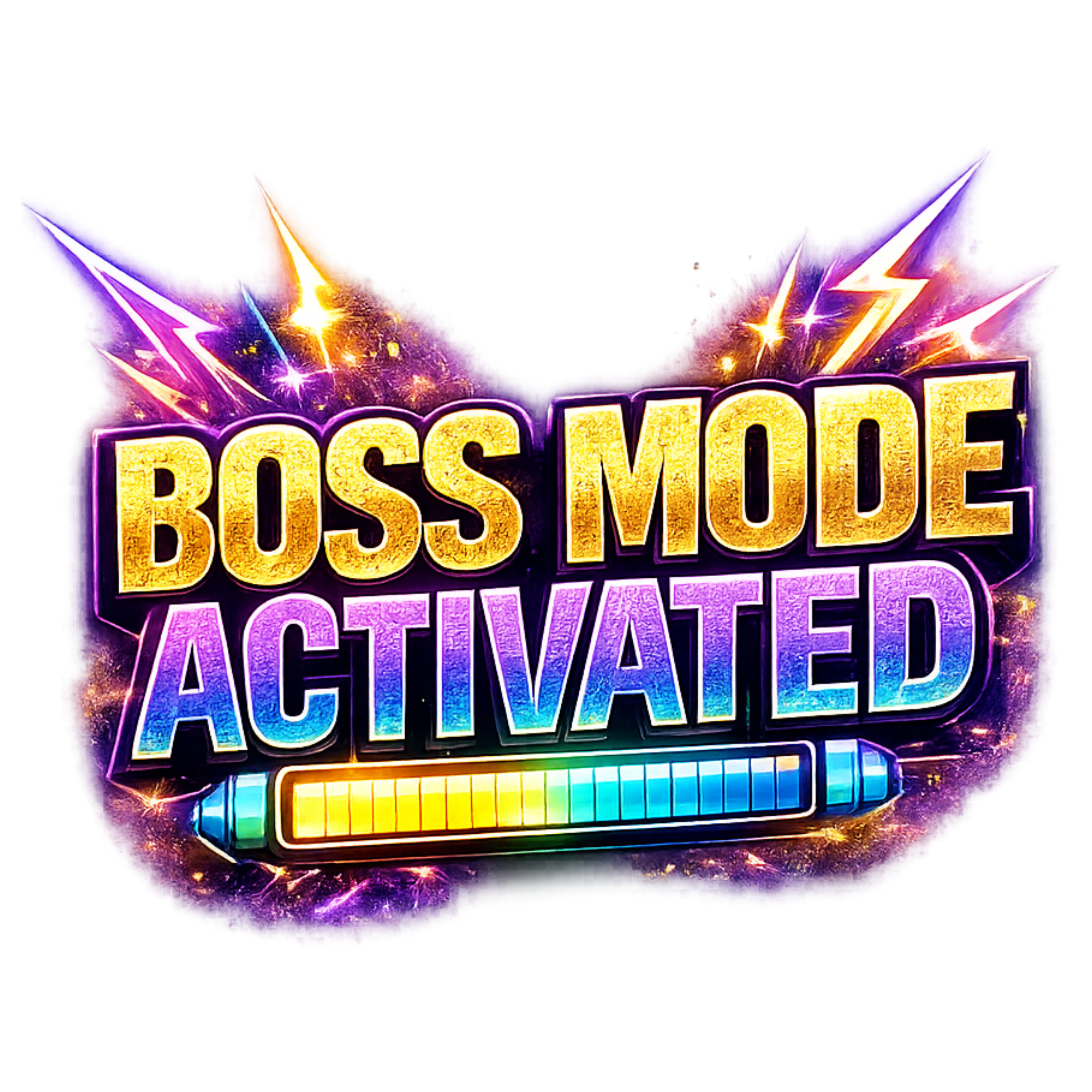 Boss Mode Activated PNG, Motivational Gamer Boss Lady Sublimation Design, Entrepreneur Graphic, Instant Digital Download