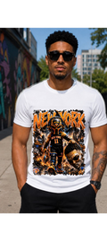 New York Built Different – Urban Warrior Edition Graphic T-Shirt