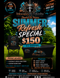 Custom Vendor Package - Tablecloth and Chair Set for $150